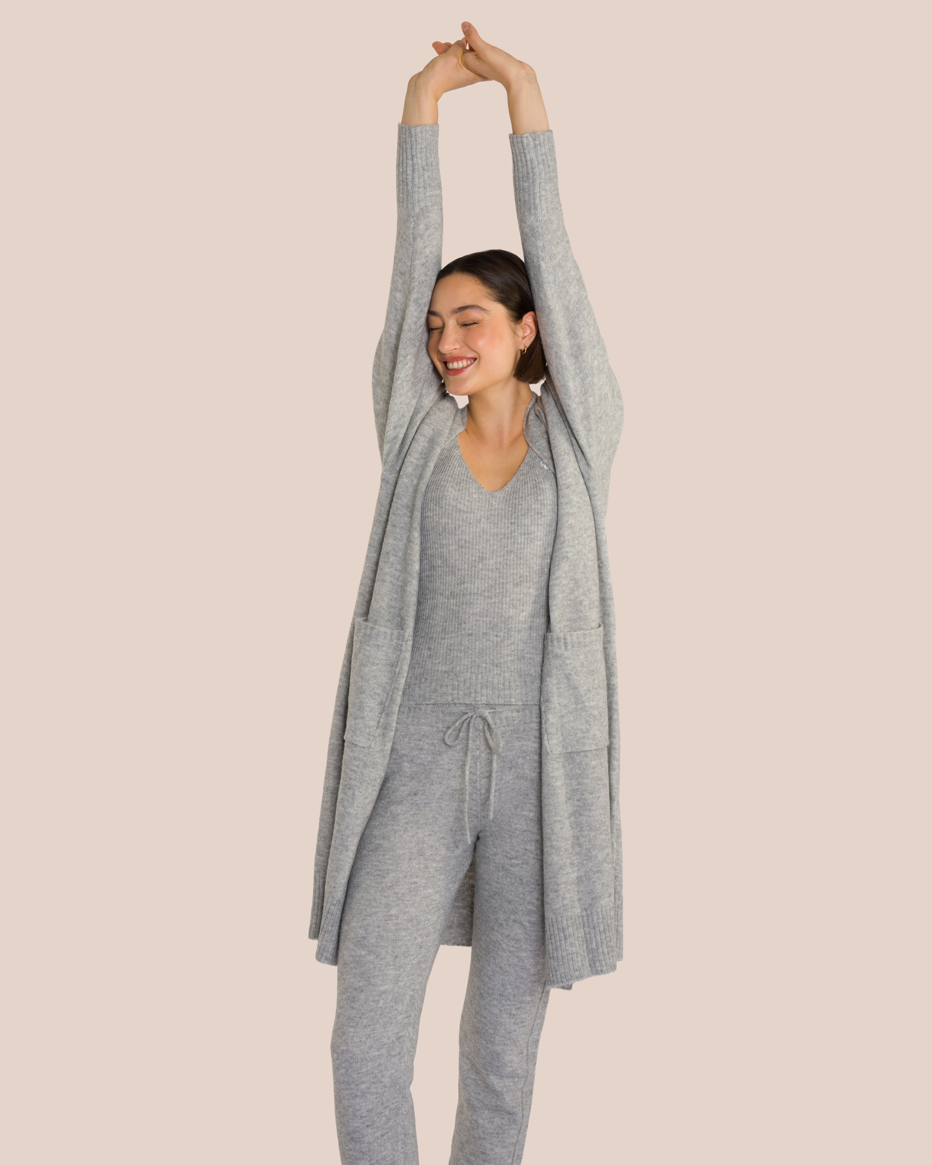 Chiara Knit Set Deluxe - Grey Marble