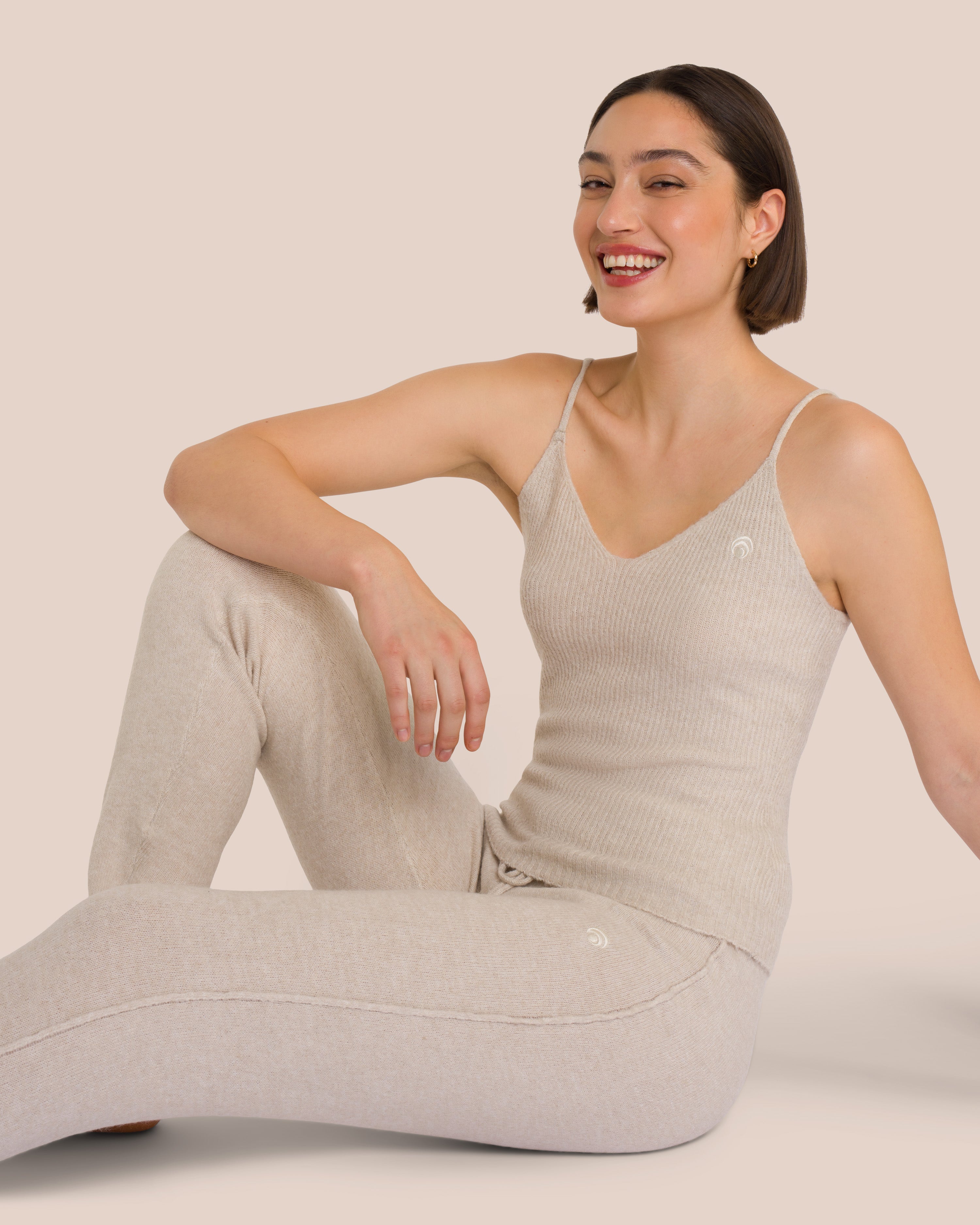 Chiara Knit Set - Natural Cream