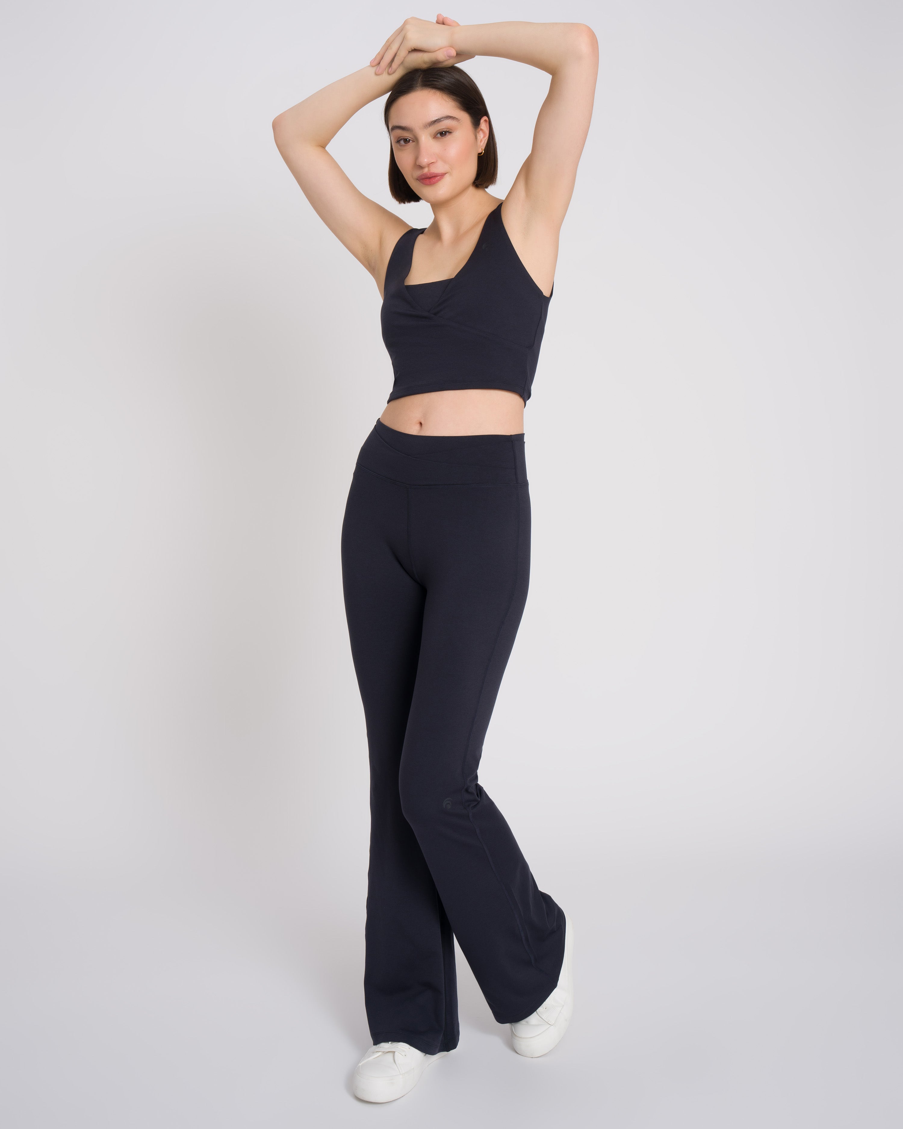 Dahlia Flared Set Tall - Black