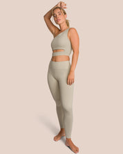 Elodie Asymmetric Set - Tan