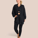 Elodie Bomber Jacket Set Deluxe - Black