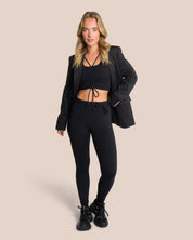 Gianna Blazer Set Deluxe - Black