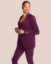 Gianna Blazer Set Deluxe - Shadow Lilac