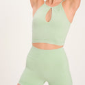 Harley Hotpant Set - Cider Green
