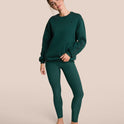 Beverly Cozy Set - Deep Green & Dark Green