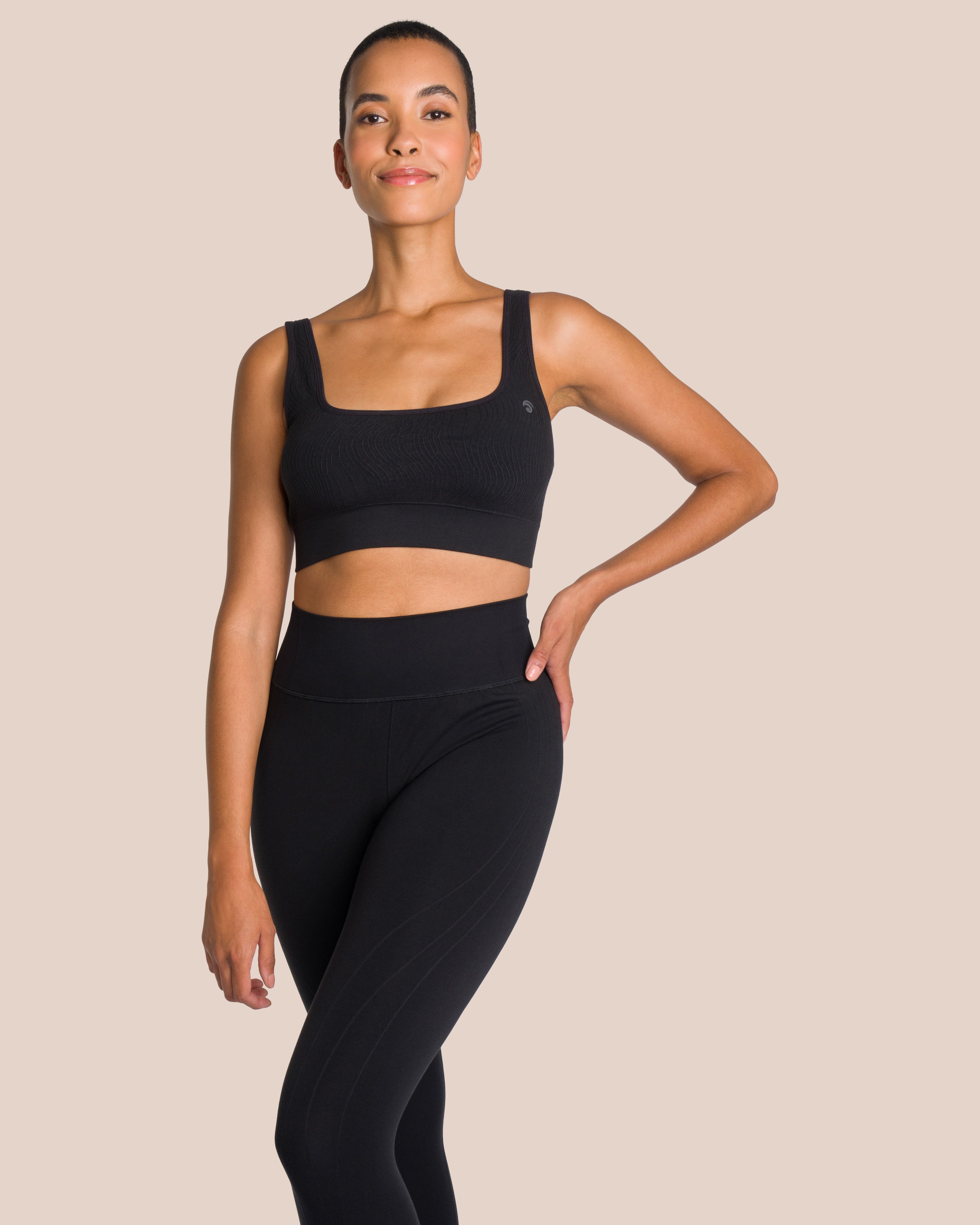 Joelle Fleece Set Deluxe - Black