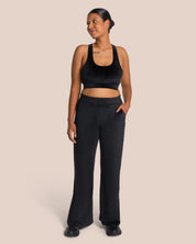 Kelly Wide Leg Set - Black