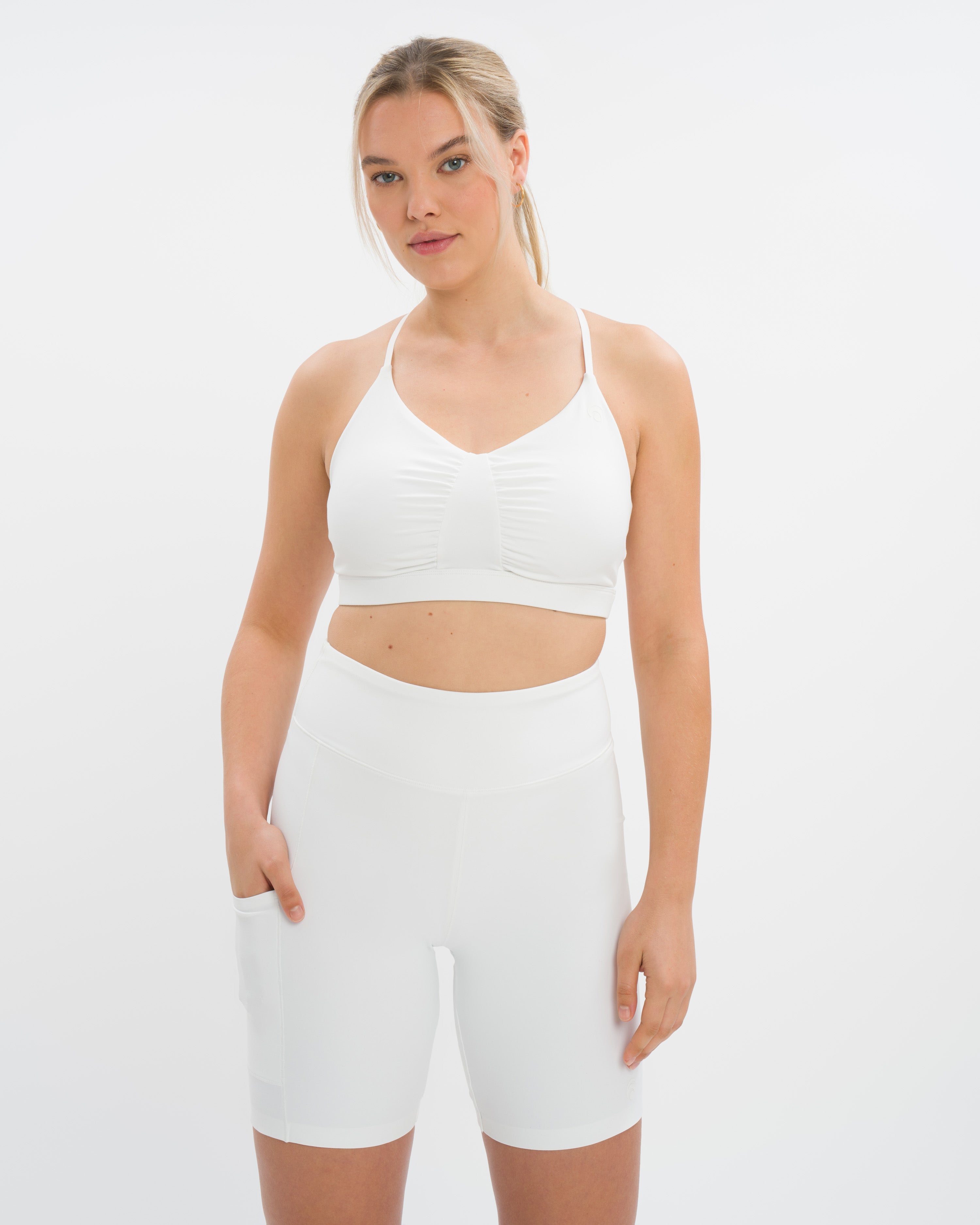 Marina Biker Set - White