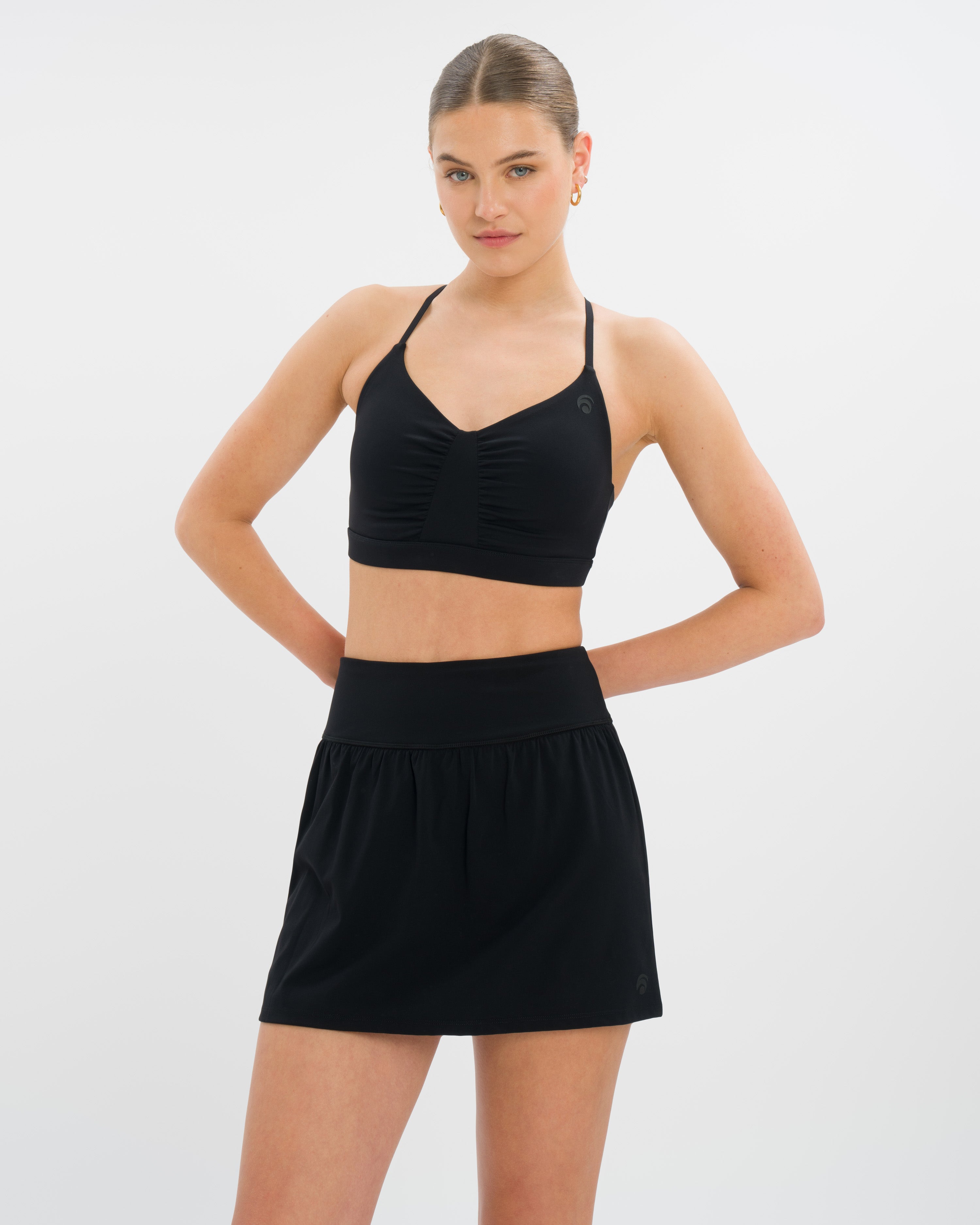 Marina Skirt Set - Black