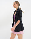 Marina Skirt Blazer Set Deluxe - Black, Melrose & Vermont Purple