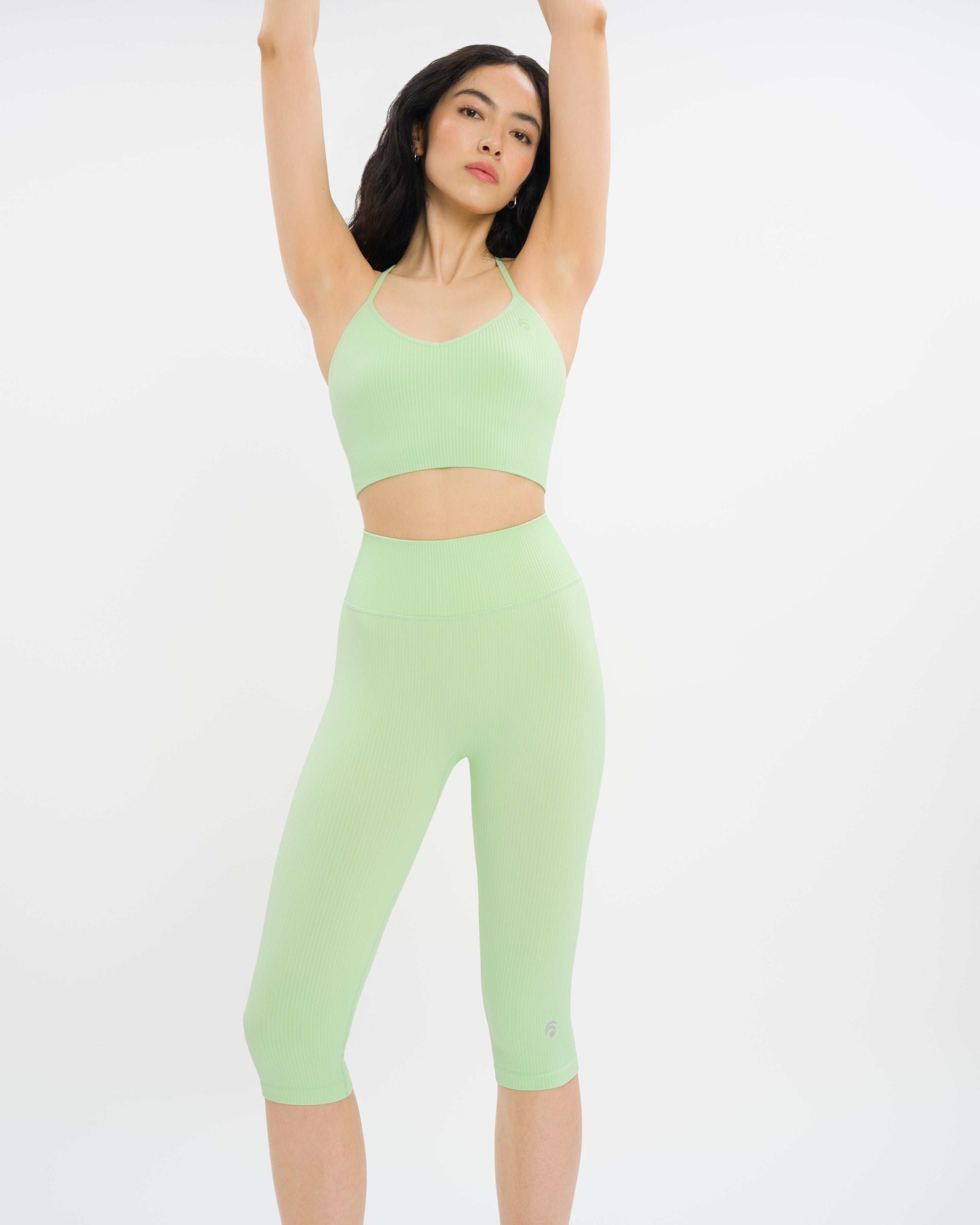 Maya Capri Set - Cider Green