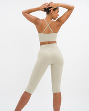 Maya Capri Set - Dove Grey