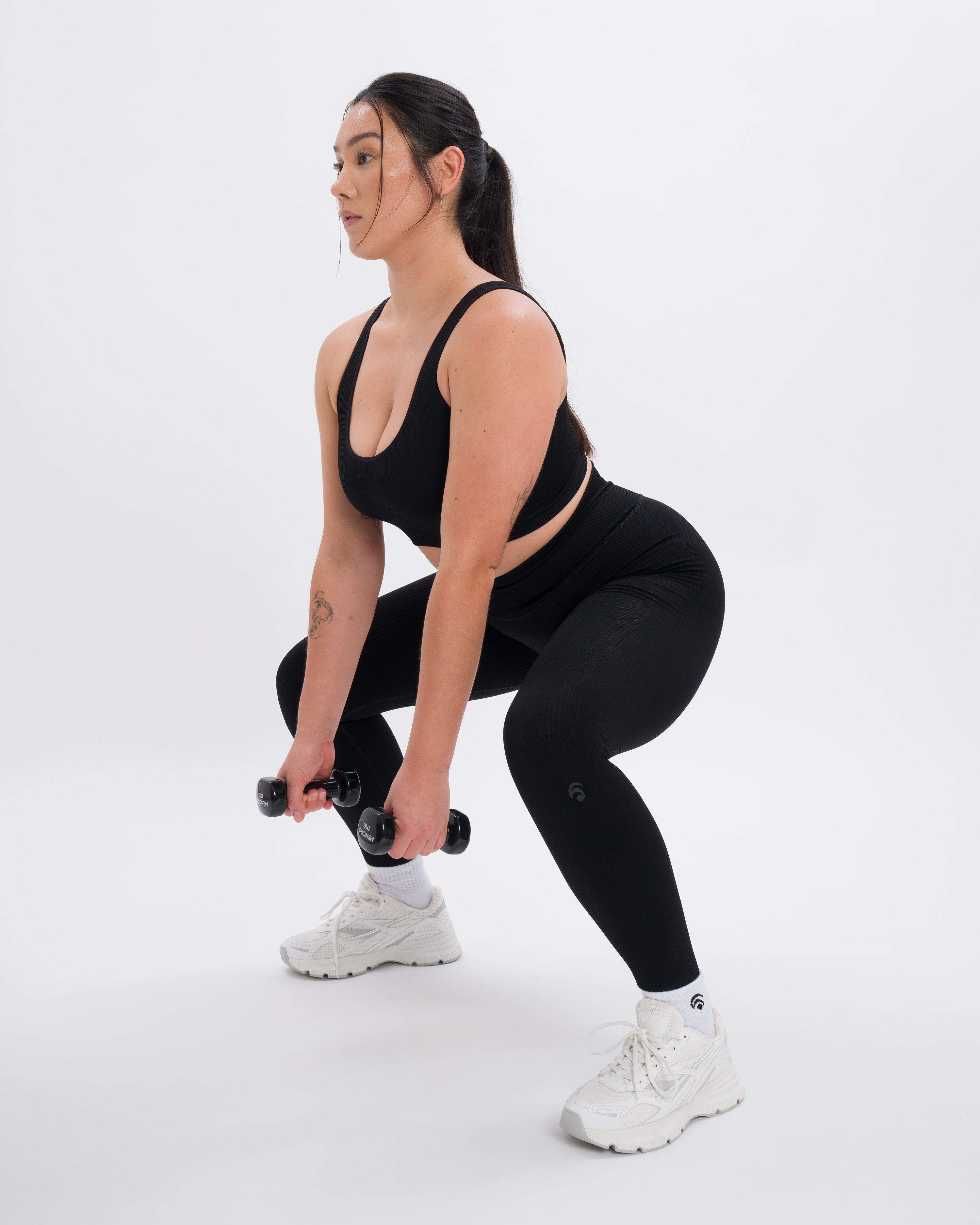 Ruby Set - Black - Yoga Set