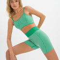 Serena Hotpant Set - Holly Green