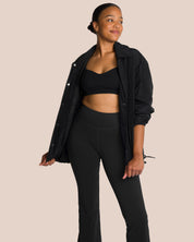 Shania Flared Set Deluxe - Black