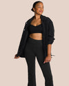 Shania Flared Set Deluxe - Black