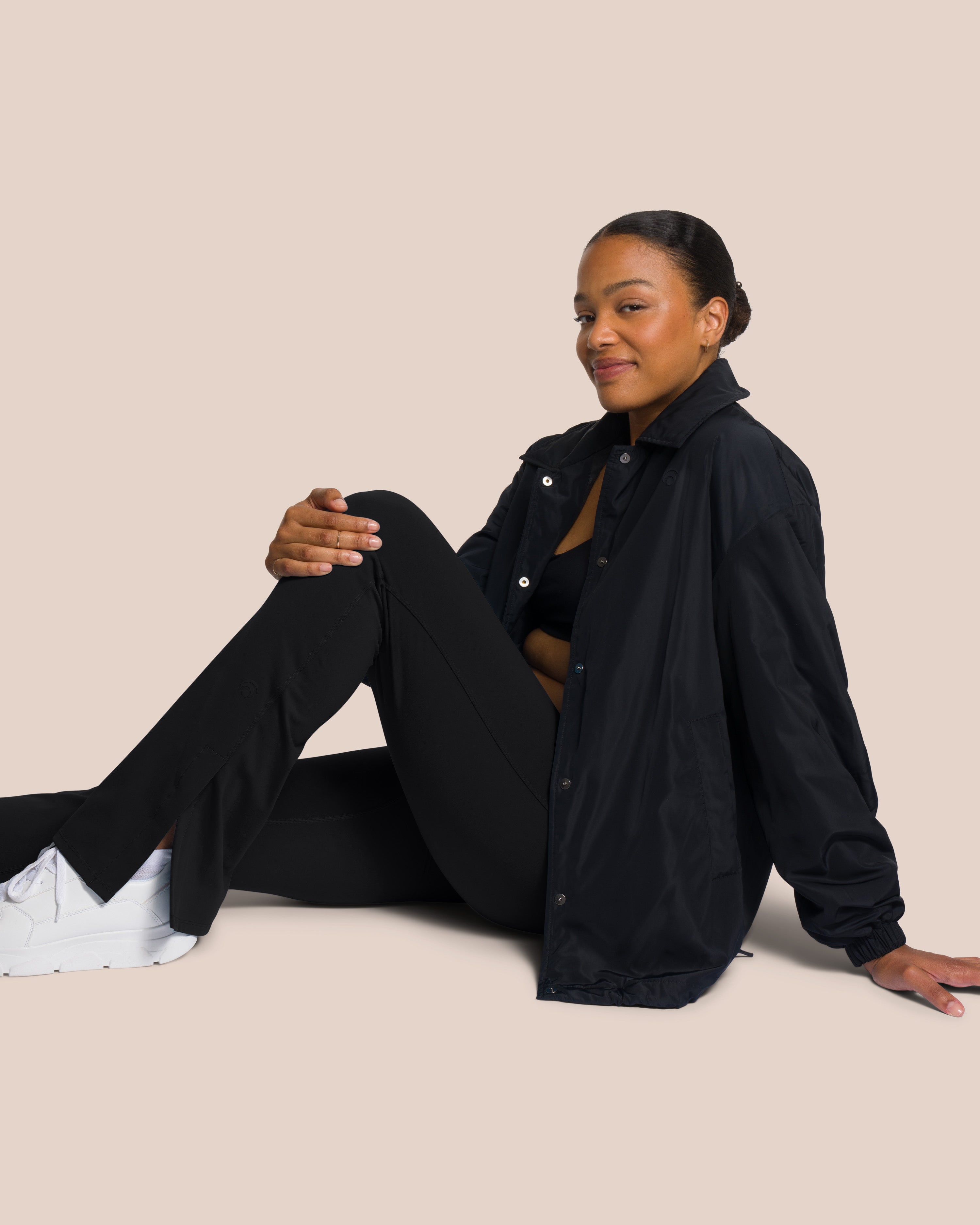 Shania Flared Set Deluxe - Black