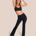 Shania Flared Set Tall - Black