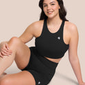 Soho Crew Short Set - Black
